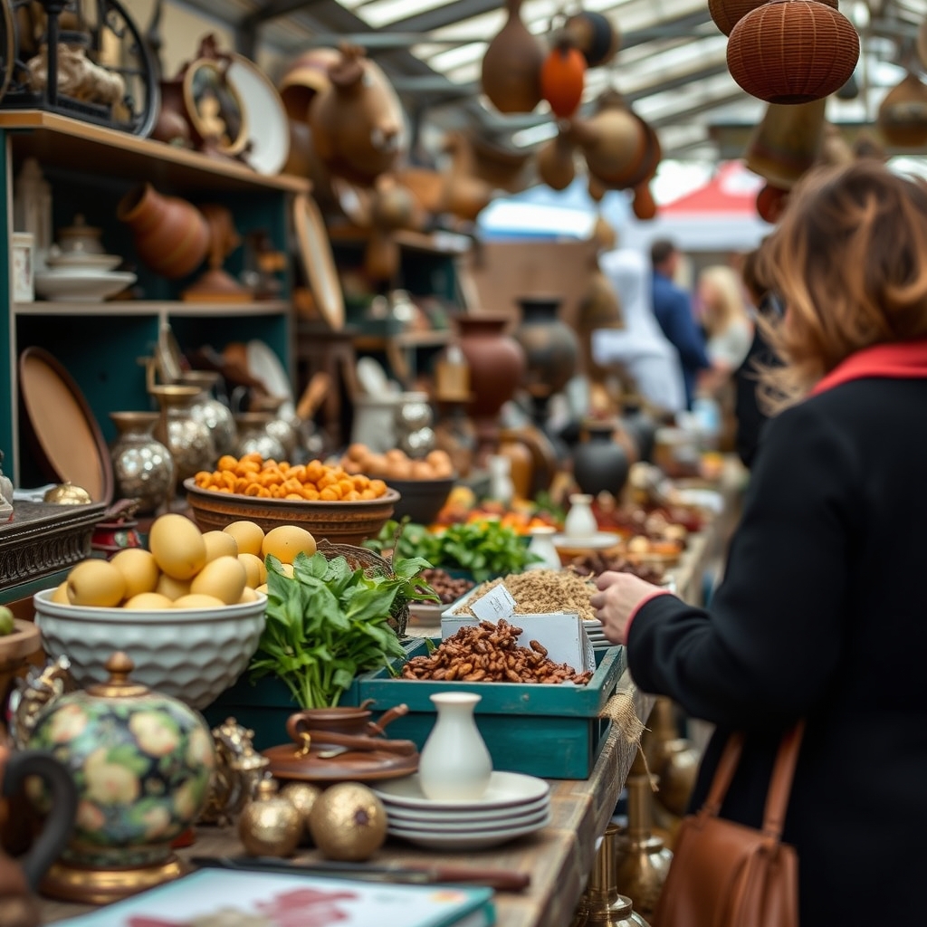 Les spécialités des brocantes de Concarneau · Concarneau et les brocantes
