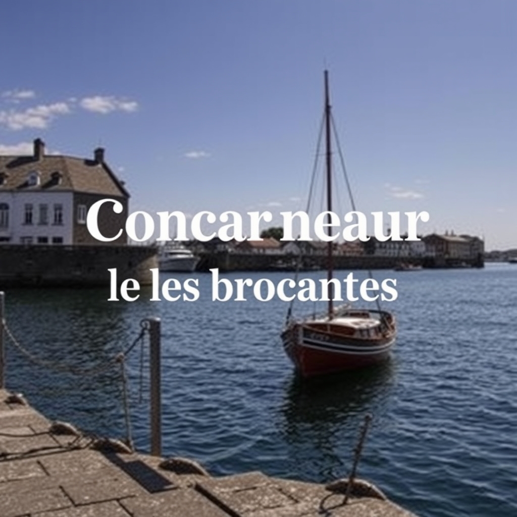 Photo : Concarneau et les brocantes : un guide complet