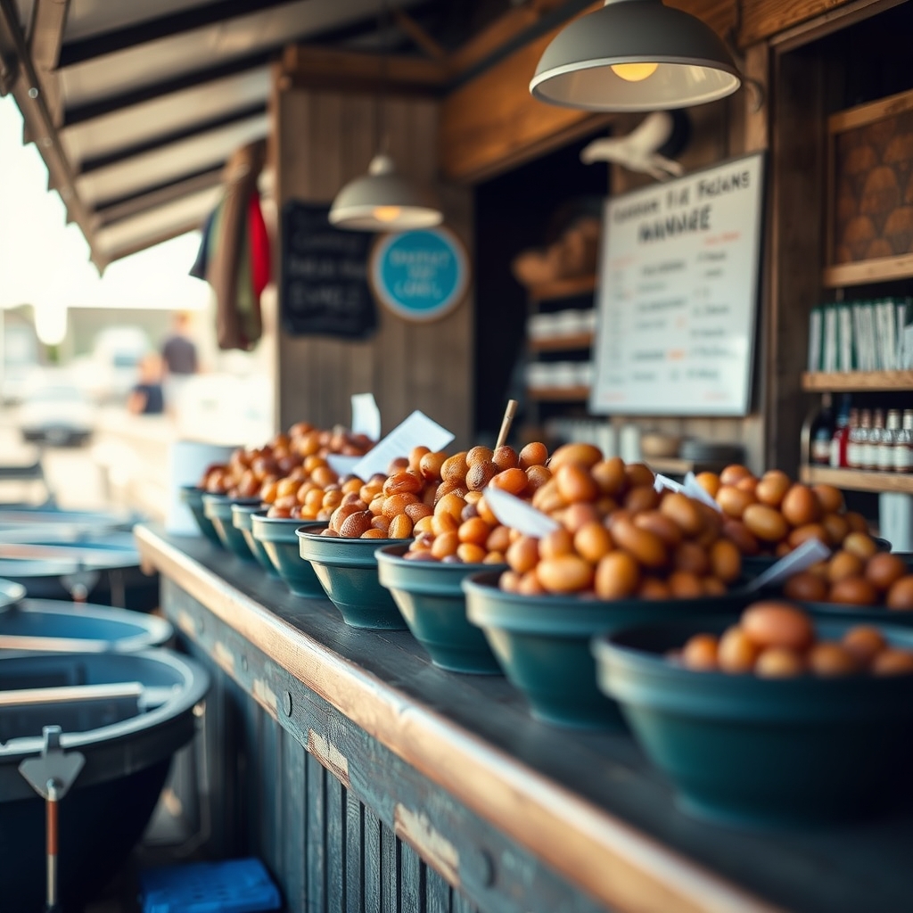 Comment organiser une visite à Concarneau · Concarneau et les produits de la mer