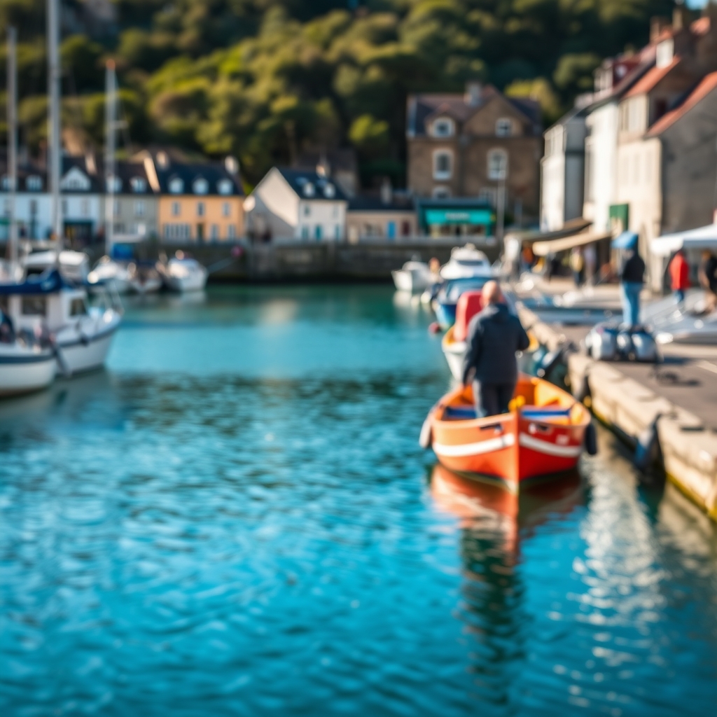 Économie et tourisme à Concarneau · Concarneau ville portuaire